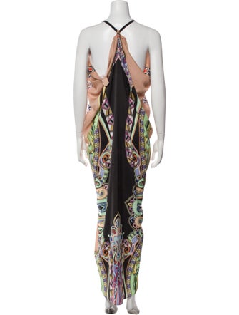 Etro Printed Long Dress