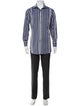 Etro Striped Long Sleeve Dress Shirt