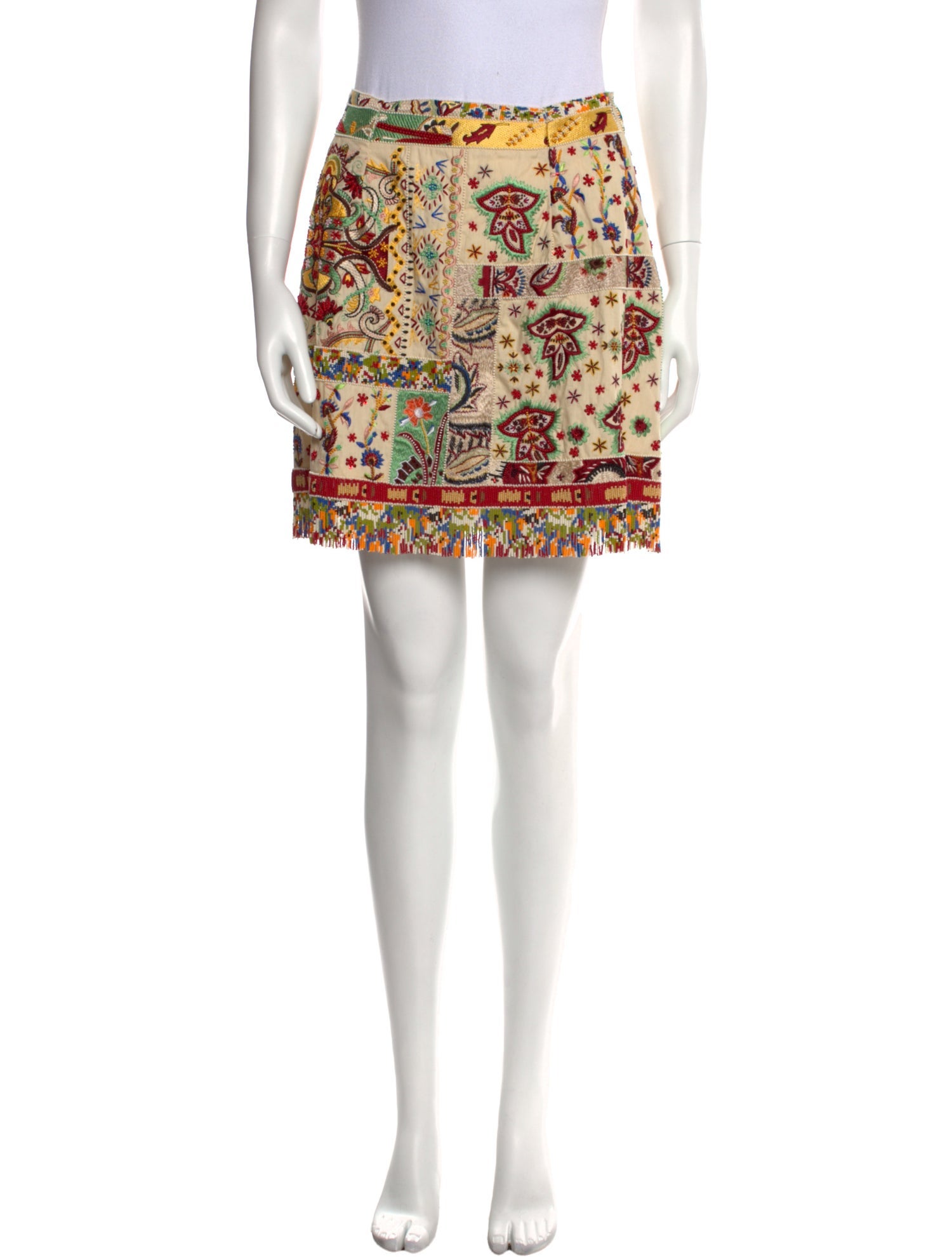 Etro Printed Mini Skirt w/ Tags