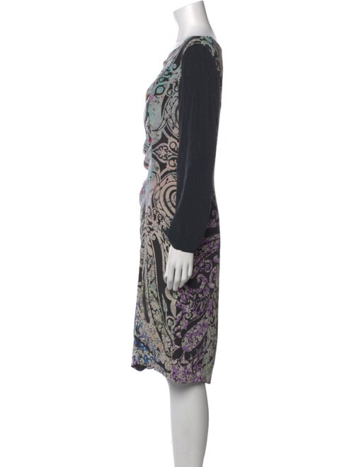 Etro Paisley Print Knee-Length Dress