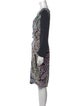 Etro Paisley Print Knee-Length Dress