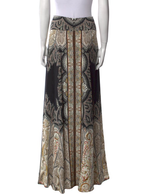 Etro Silk Long Skirt