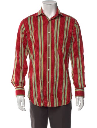 Etro Striped Long Sleeve Shirt