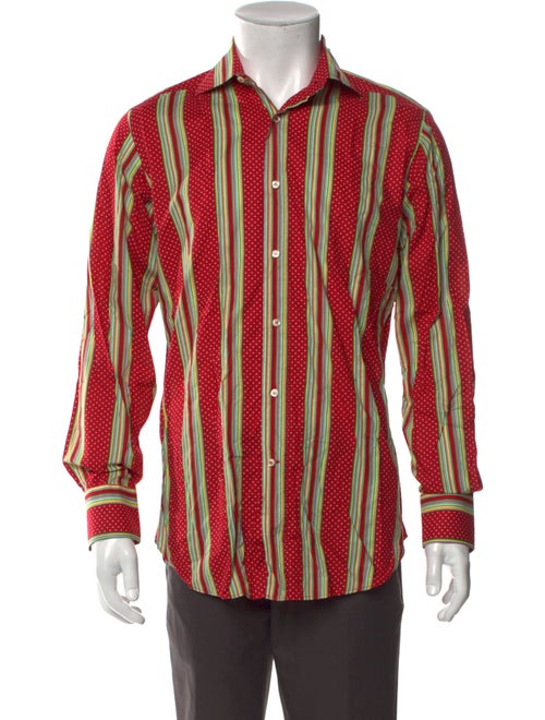 Etro Striped Long Sleeve Shirt