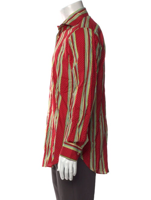 Etro Striped Long Sleeve Shirt