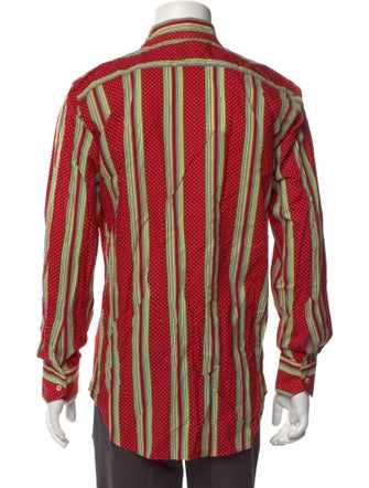 Etro Striped Long Sleeve Shirt