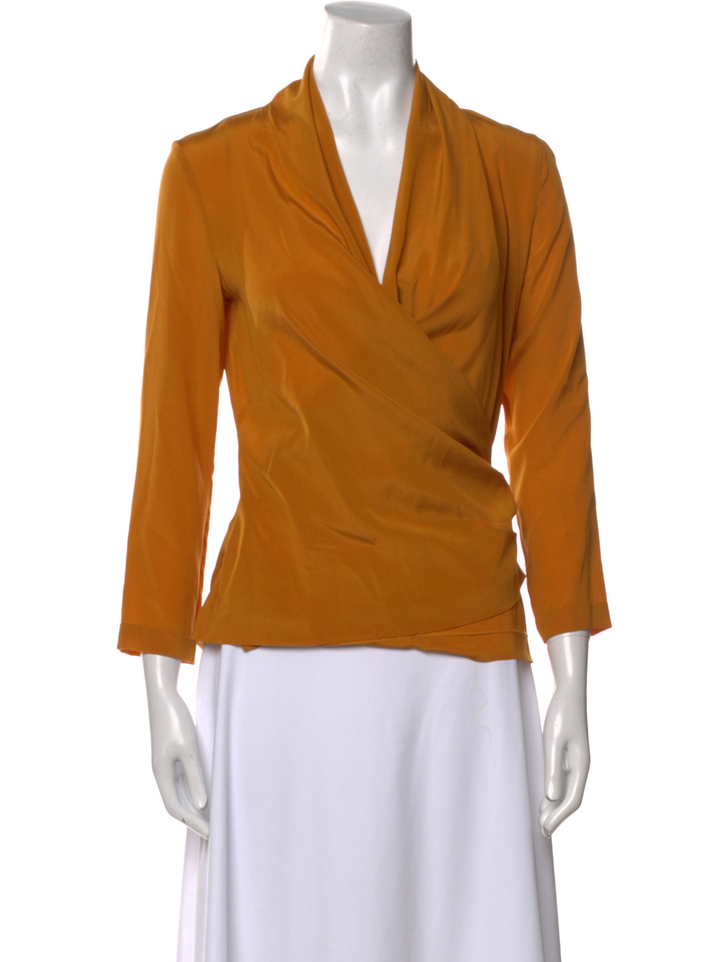 Etro Silk Three-Quarter Sleeve Blouse