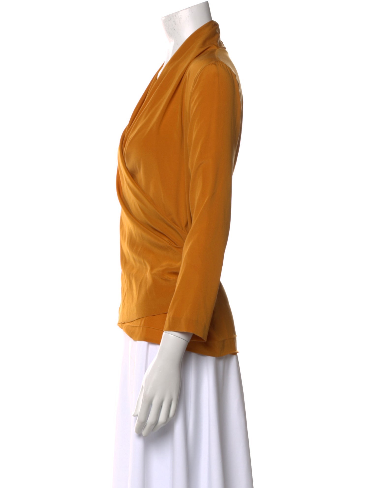 Etro Silk Three-Quarter Sleeve Blouse