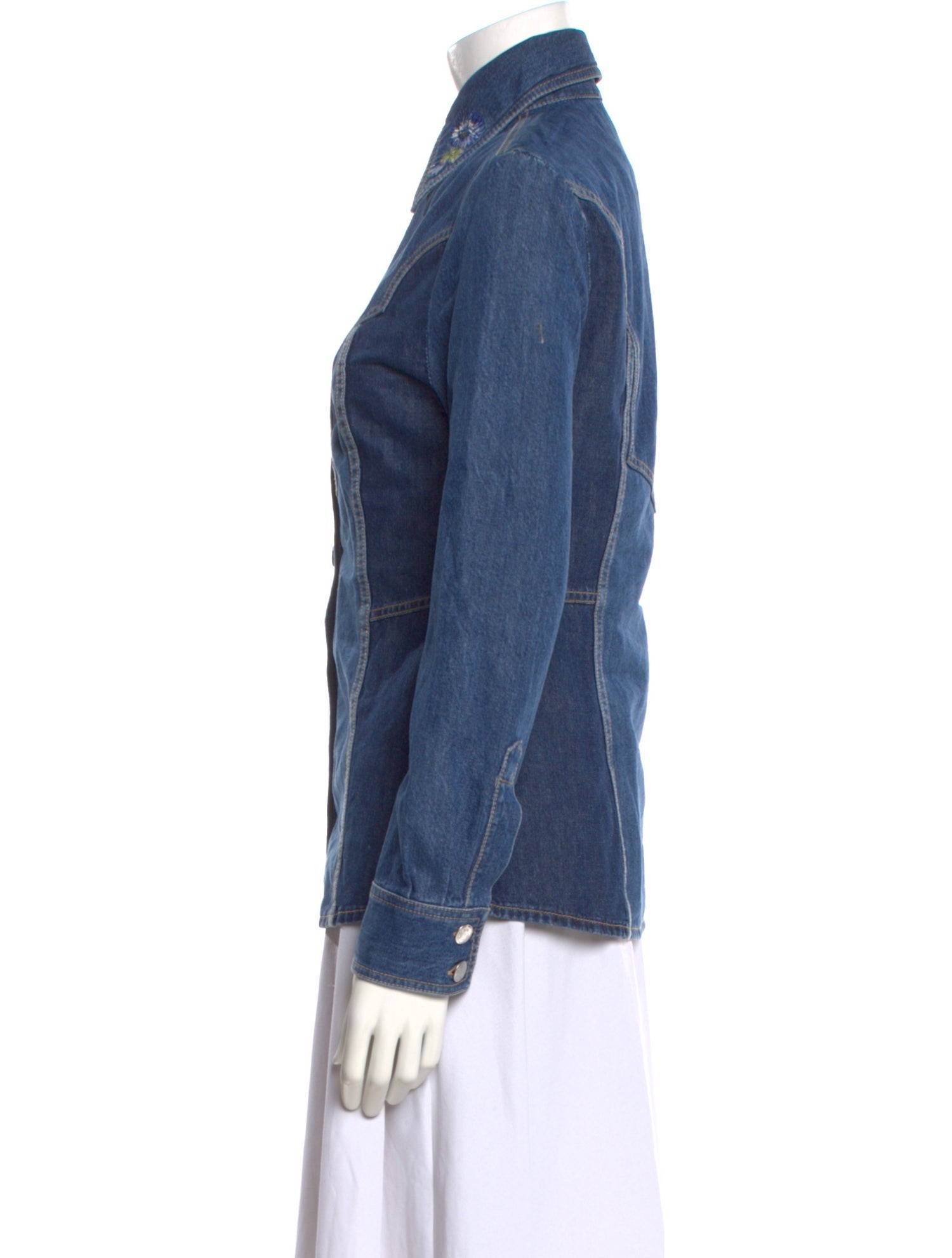 Etro Long Sleeve Button-Up Top w/ Tags