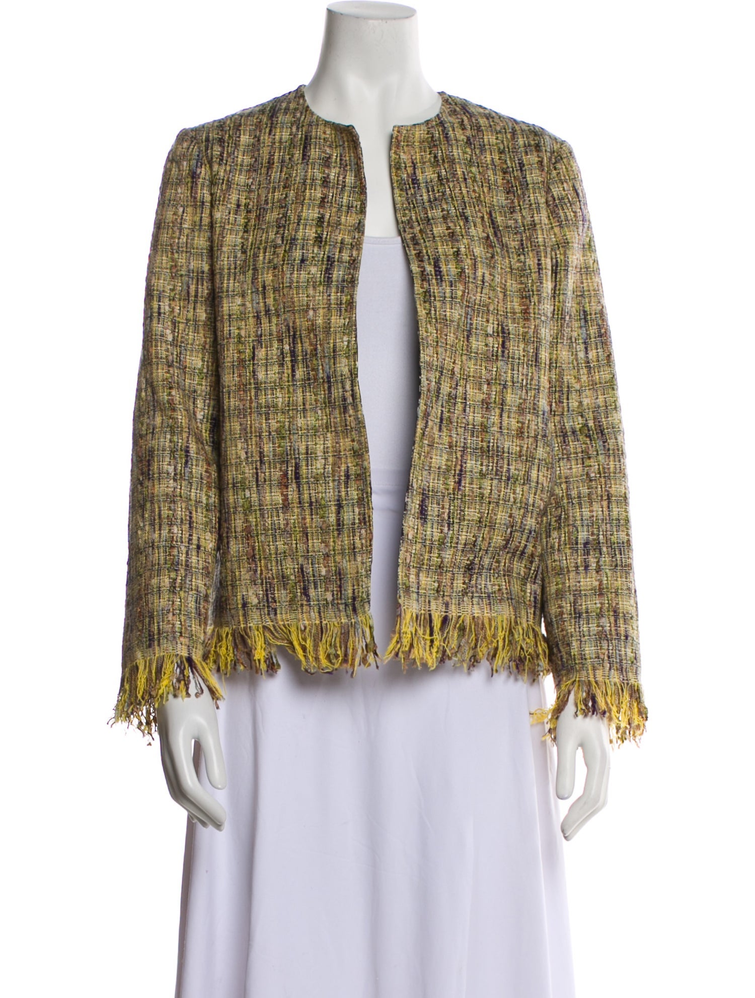 Etro Tweed Pattern Jacket