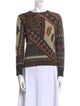 Etro Wool Printed Sweater