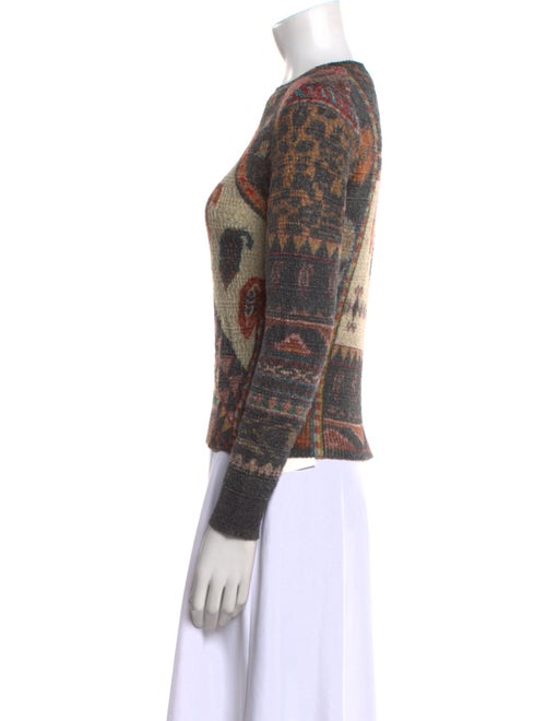 Etro Wool Printed Sweater