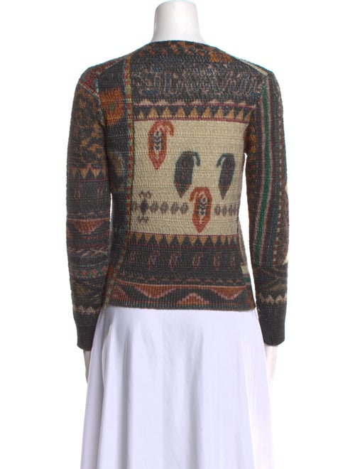 Etro Wool Printed Sweater