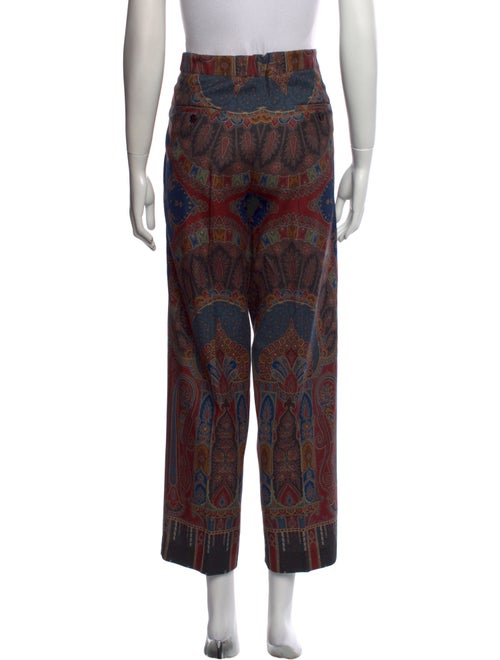 Etro Wool Wide Leg Pants