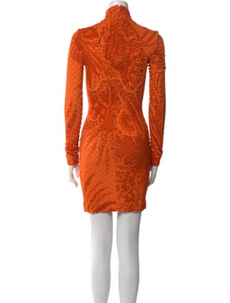 Etro Turtleneck Mini Dress