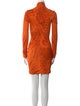 Etro Turtleneck Mini Dress