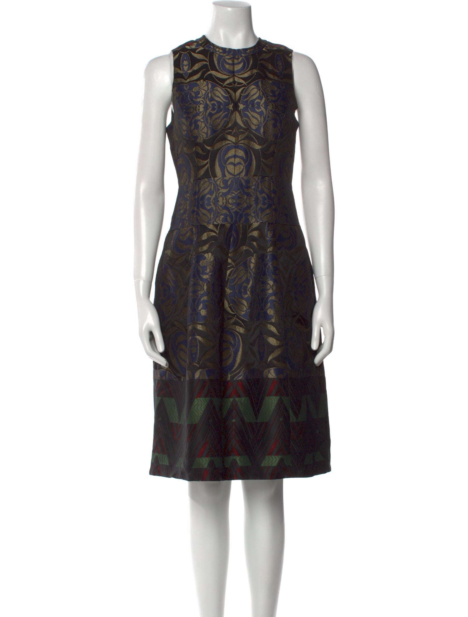 Etro Printed Knee-Length Dress