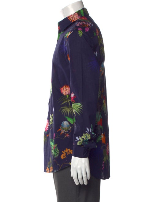 Etro Printed Long Sleeve Shirt