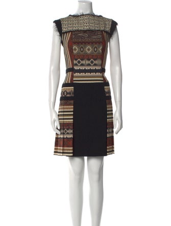 Etro Wool Mini Dress
