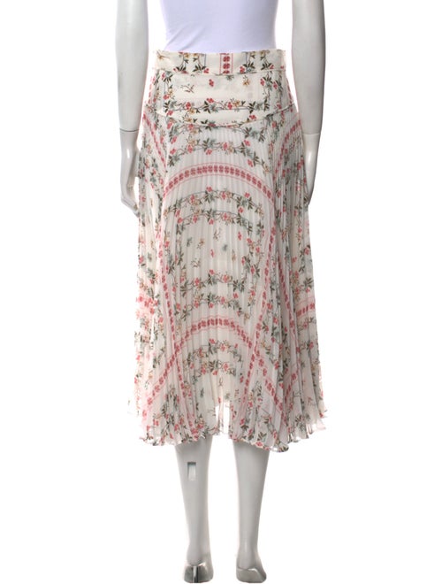 Etro Floral Print Midi Length Skirt
