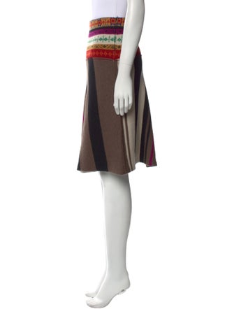 Etro Wool Knee-Length Skirt