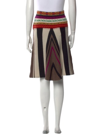 Etro Wool Knee-Length Skirt