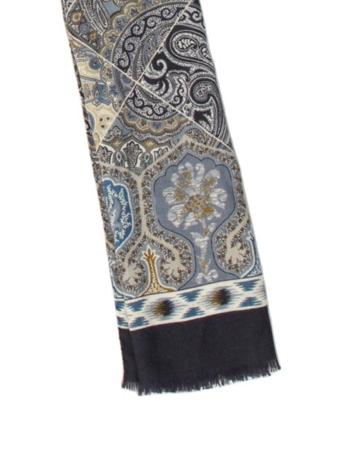 Etro Paisley Print Scarf