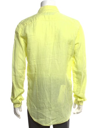 Etro Colorblock Pattern Long Sleeve Shirt