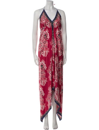 Etro Silk Floral Print Vest