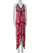 Etro Silk Floral Print Vest