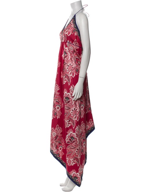 Etro Silk Floral Print Vest