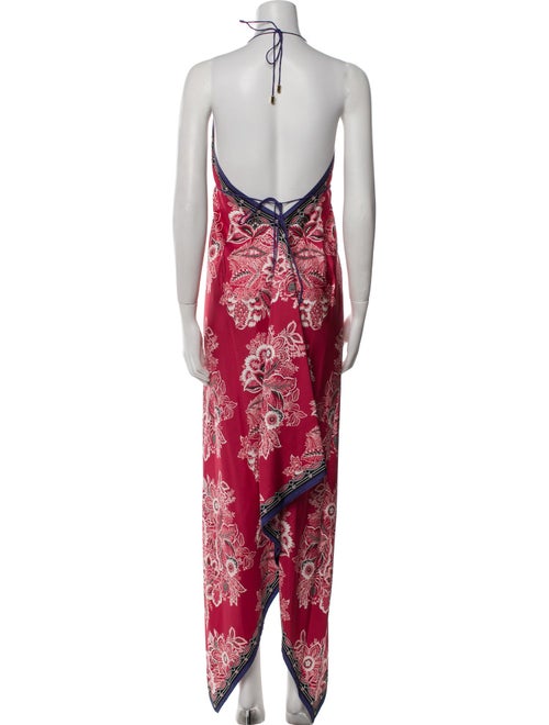 Etro Silk Floral Print Vest