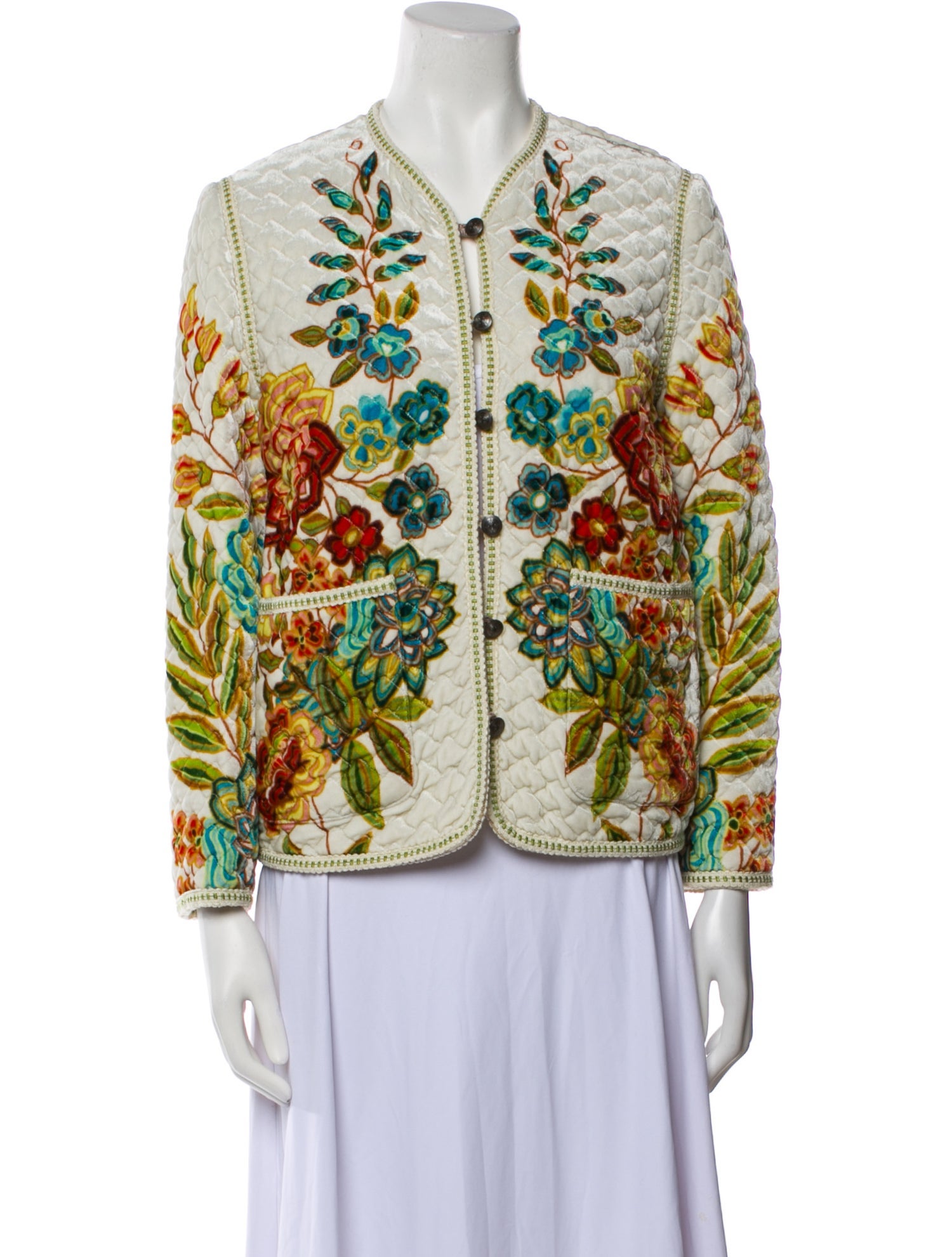 Etro Floral Print Evening Jacket