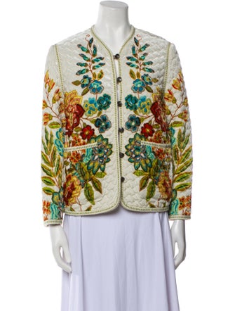 Etro Floral Print Evening Jacket