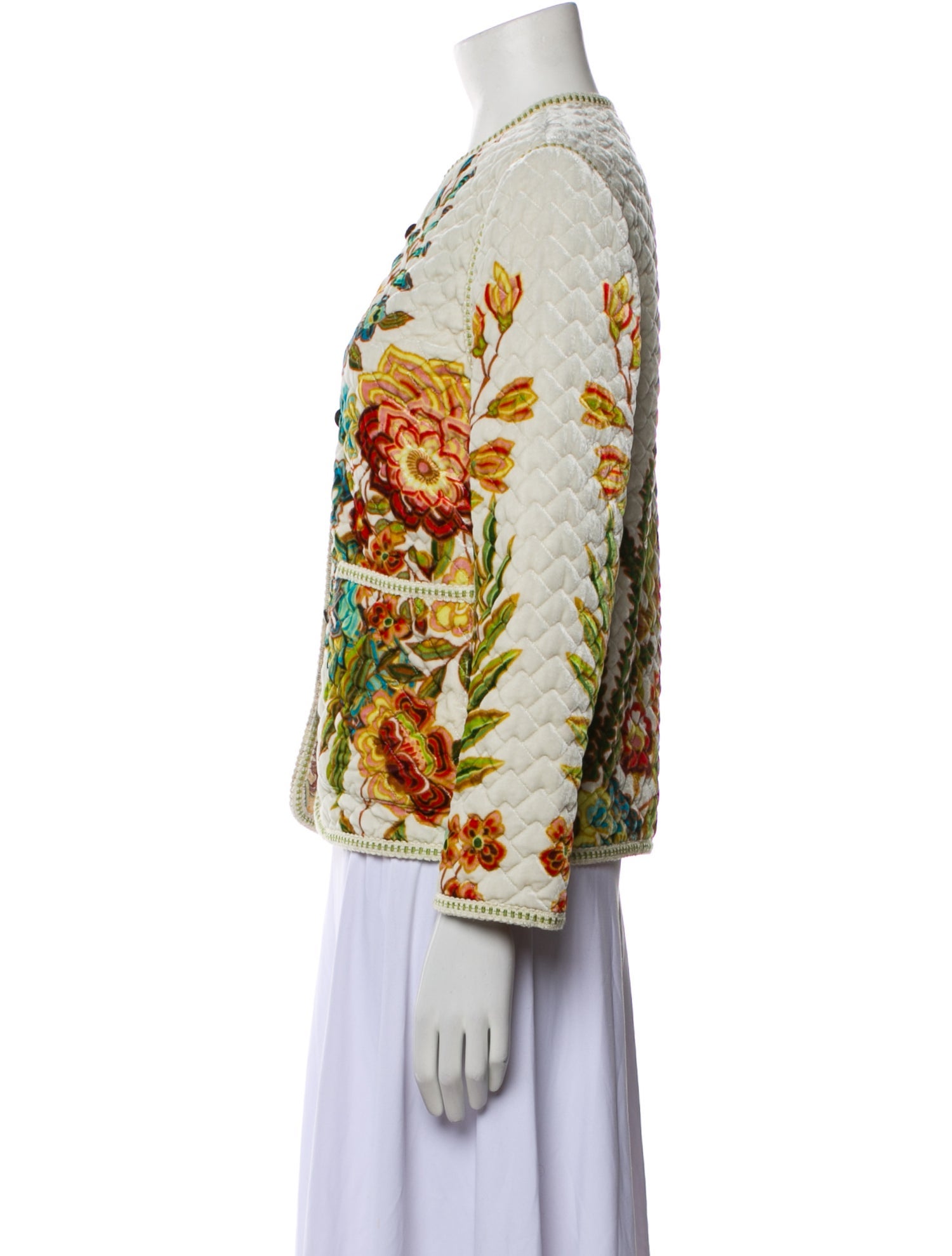 Etro Floral Print Evening Jacket