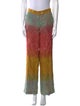 Etro Paisley Print Wide Leg Pants