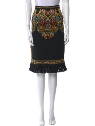 Etro Wool Knee-Length Skirt