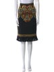 Etro Wool Knee-Length Skirt