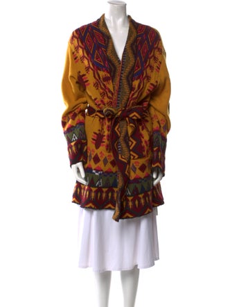 Etro Wool Printed Sweater