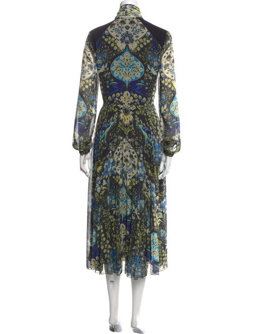 Etro Paisley Print Midi Length Dress