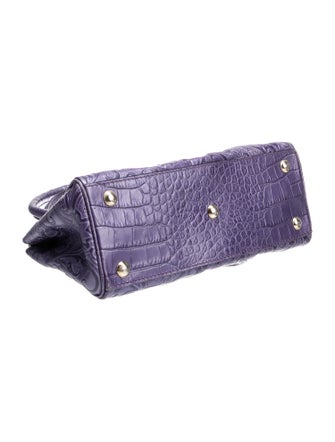 Etro Leather Top Handle Bag