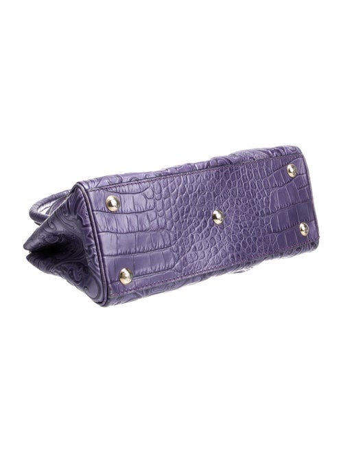 Etro Leather Top Handle Bag