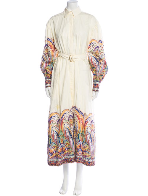 Etro Paisley Print Long Dress