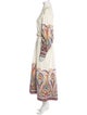 Etro Paisley Print Long Dress