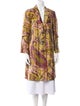 Etro Floral Print Coat