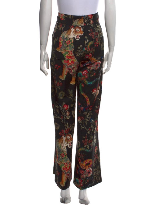 Etro Wool Wide Leg Pants