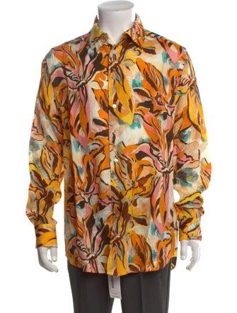 Etro Linen Printed Shirt
