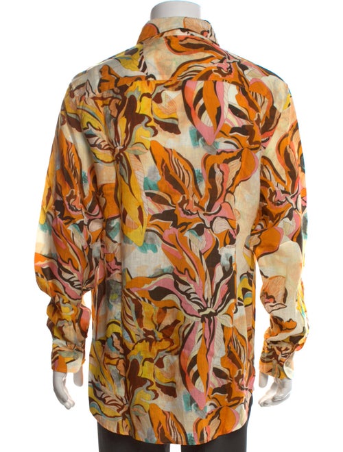 Etro Linen Printed Shirt