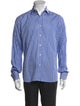 Etro Striped Long Sleeve Dress Shirt