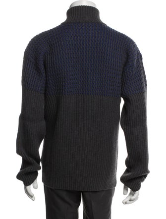 Etro Turtleneck Long Sleeve Cardigan